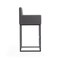 Manhattan Comfort Ambassador Barstool in Grey and Black BS017-GY - alternate 3